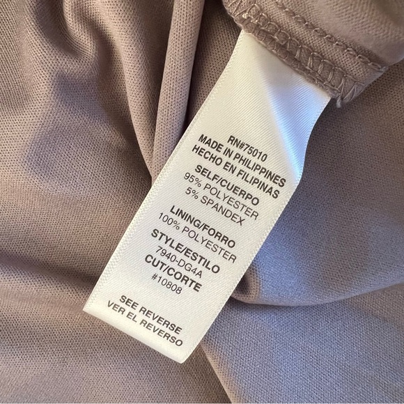 City Studio Juniors Gray Sparkle Spaghetti Strap Fit and Flare Dress Sz 5 - Picture 12 of 13